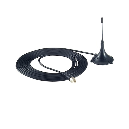 Moxa Quad-Band Gsm/Gprs, Omni Directional, 0 Dbi, 10Cm Hight, Magnetic ANT-CQB-AHSM-00-3m
